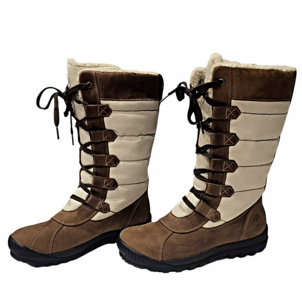 Women's Timberland MT Hayes Tall Waterproof Boots - Picture 5 of 10